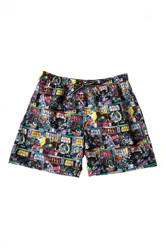 Maillot de bain Star Wars rétro short de plage vintage imprimé homme