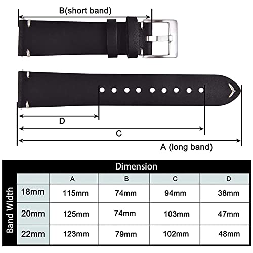 Remplacer bracelet montre usé par sangle cuir authentique vintage - 7