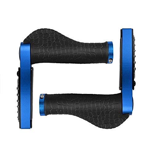 Fahrradgriffe Fahrradgriff Mountainbike Anti-Skid Lock-on Griff Cover Outdoor REIT Gummi-Lenker End Bike Zubehör