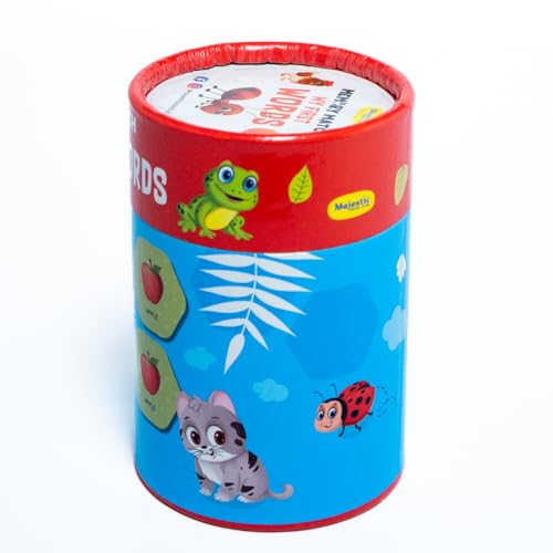 Image of Memory Match Game: My First Words - 24 Durable Cards, 12 Word-Themed Pairs, Brain-Boosting Educational Game for Early Learners, Toddlers, and Families - THE BOOK TREE