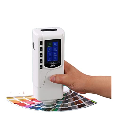 Colorimeter, NR145 Portable Color Analyzer Colorimeter with 45/0 Geometry Plastic High Precision Chromaticity Spectrophotometer