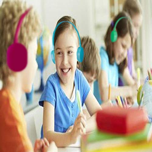 Bulk Headphones 4 Pack School Sponge,Plastic Headphones For Classroom -Ymj(Y4 Color Mixed)Earphones Earbuds For Kids,Students, Libraries, Laboratories (Mix), 20 Ounces #TOP3