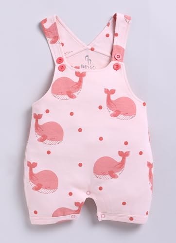 Image of BABY GO 100% Cotton Full Sleeves Dungaree /Overall for Baby Boys and Girls