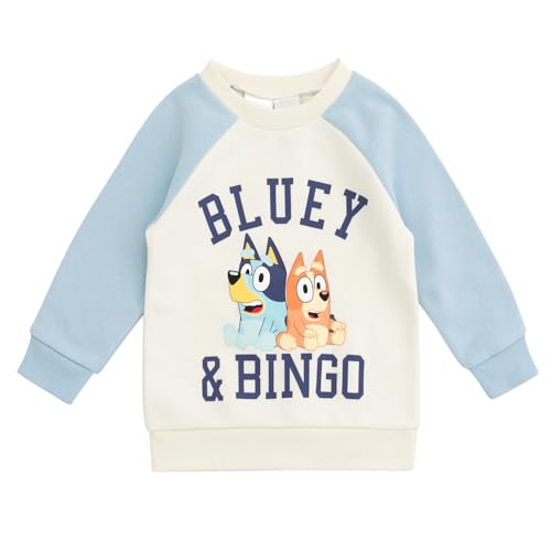 Image of Bluey Fleece Sweatshirt and Jogger Set Toddler to Big Kid