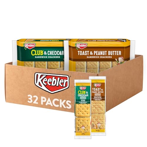 Keebler Sandwich Crackers, Lunch Snacks...