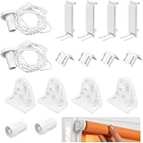 Mecanismo Estor Enrollable 17mm (Juego de 2),Repuestos para Estor Blanco