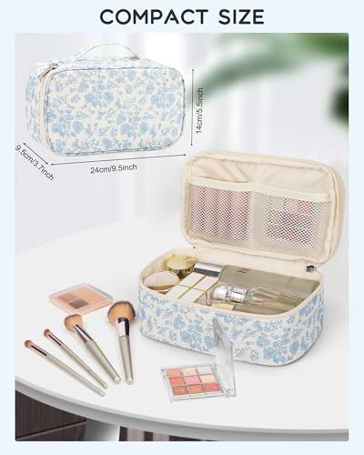 Relavel Small Floral Makeup Bag