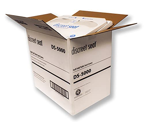 Hospeco DS-5000 Discreet Seat Half-Fold Toilet Seat Covers thumb #2