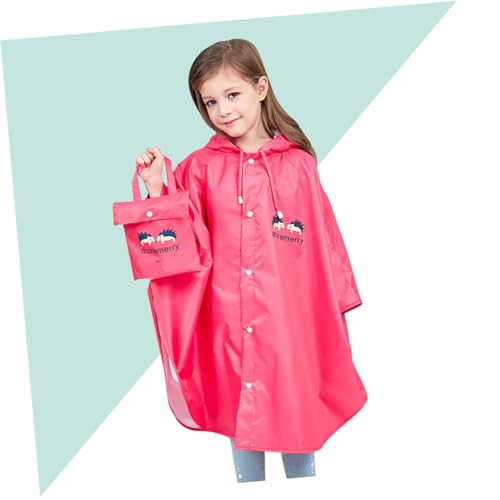 TENDYCOCO Ponchos de chuva para crianças, capa de chuva para uso ao ar livre, capa de chuva para bic