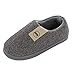 Pantoufles Femme Homme Hiver Peluche Chaud Confort AntidéRapant Pas Cher Chaussons IntéRieur Mousse MéMoire en Coton Souples Mocassins De Maison