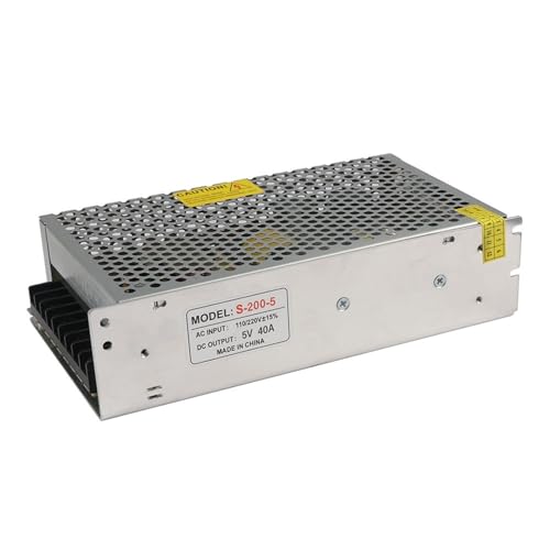 Alimentation 5V 20A boîtier métallique haute performance et convertisseur AC
