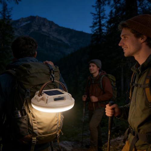 Lanterne de camping pour randonnée et survie en forêt