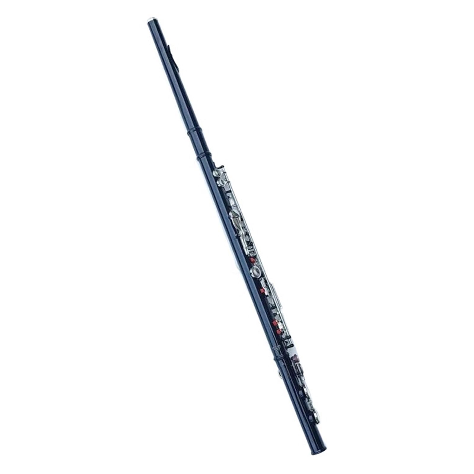 Flet Instrumenty Muzyczne 16-otworowy Flet Instrument Dęty Drewniany Klawisz Zamknięty Dodaj Klawisz E C Tone Niklowany Flet Koncertowy