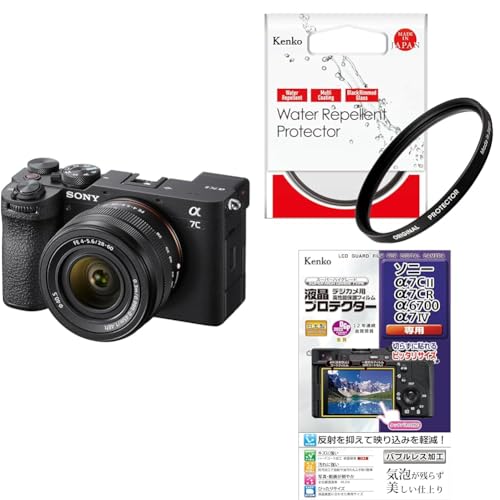 SONY(\j[) y7CM2L  یtB/YveN^[ Zbgz J̉tʂȂɁBILCE-7CM2LY[YLbg ubN + Kenko YveN^[ 40.5mm + Kenko KLP-SA7CM