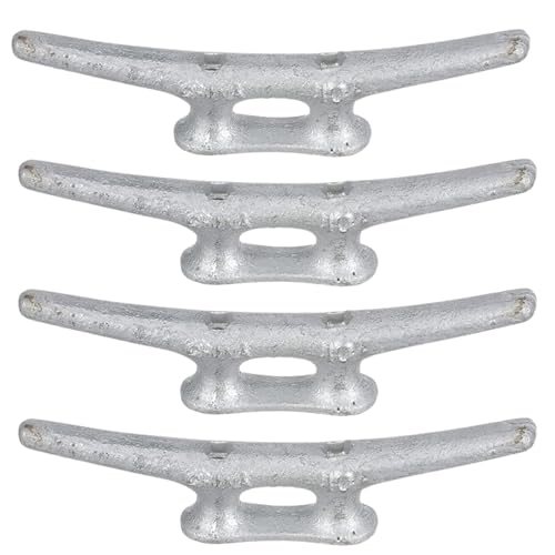 Crampons de station MarineNow en fer galvanisé de 15,2 cm | Lot de 4