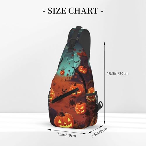 Bolso Cruzado para Hombre Mochila de Pecho miniatura 3