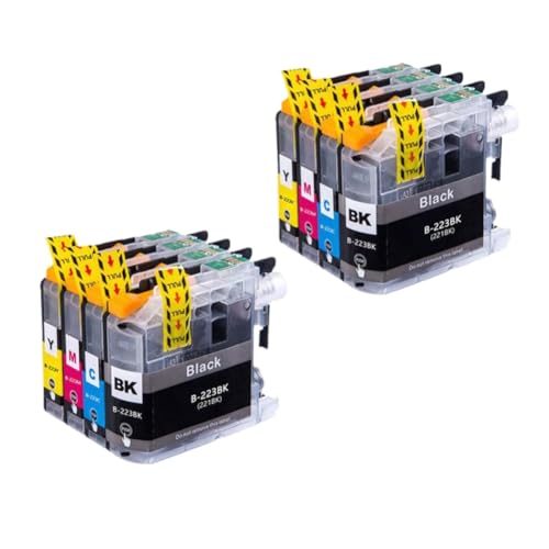 Cartouche d'encre LC223 LC221 compatible Brother DCP-J562DW et MFC-J480DW pack de 2 sets