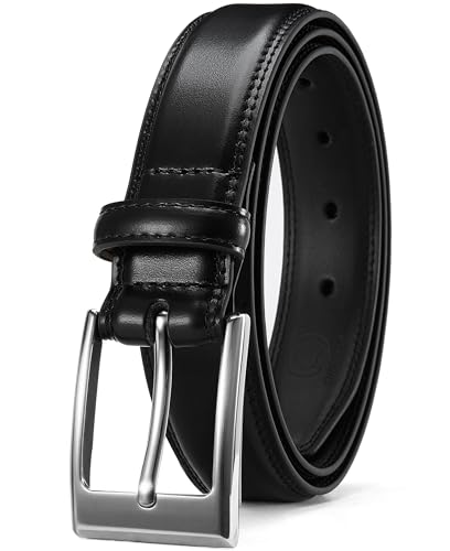 CHAOREN Cinturones Hombre Cuero, Cinturón Hombre 30mm, Cinto Homem Piel Negro Marron Para Ocasiones Negocios e Informales