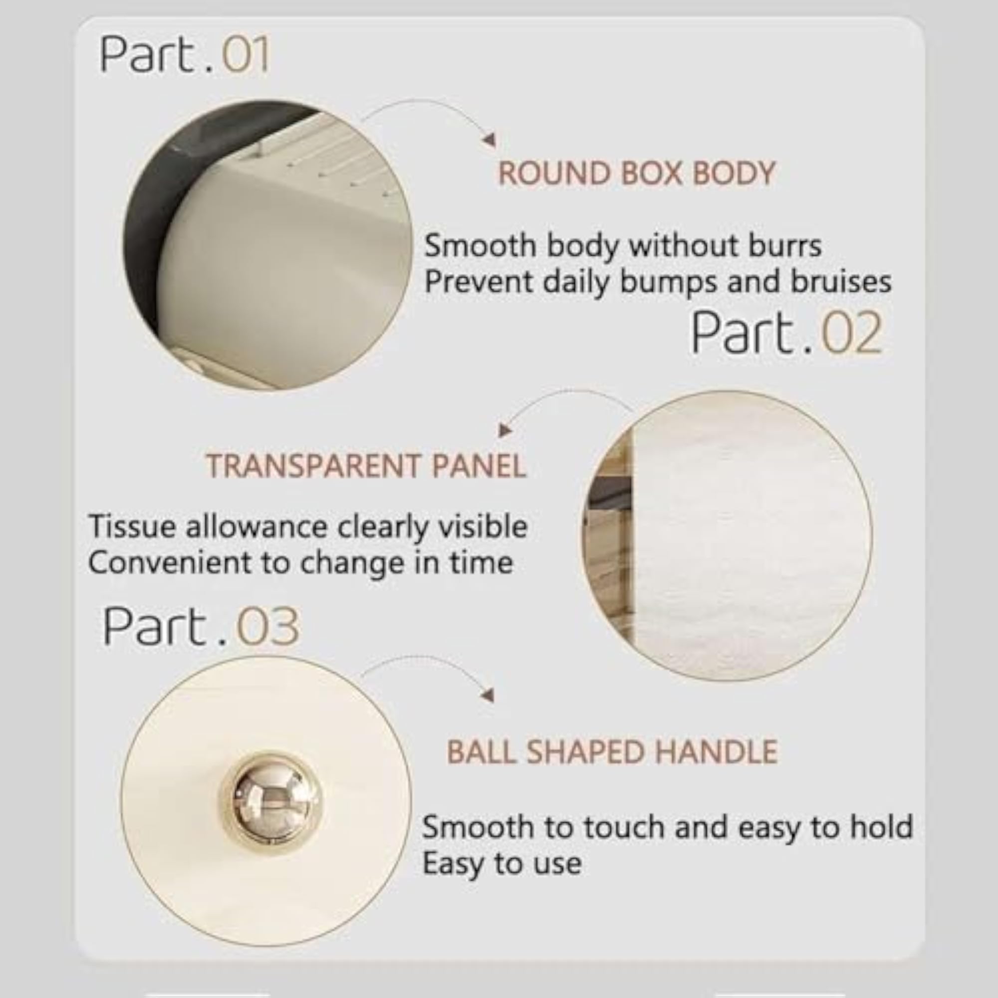 Punch-Free Paper Towel Dispenser for Kitchen & Bathroom