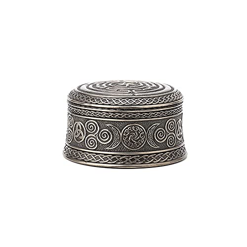 Veronese Design Hecate's Wheel Boîte à bijoux en résine coulée à froid 7,5 cm de haut Cover