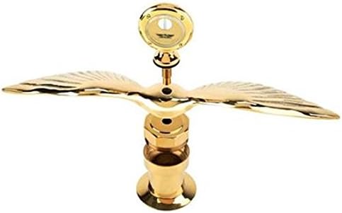 Big Feather Radiator Wing, Brass
