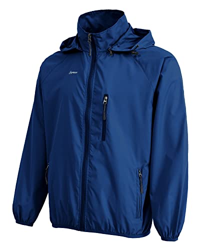Image of Men's Lightweight Waterproof Jacket Packable Windbreaker