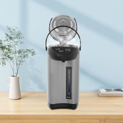 Hervidor eléctrico de agua acero inoxidable rápido miniatura 4