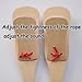 2 Pcs Professional Castanets, Single Set with Handle，Wooden Castanet Clapper Educational Musical Percussion (Red)