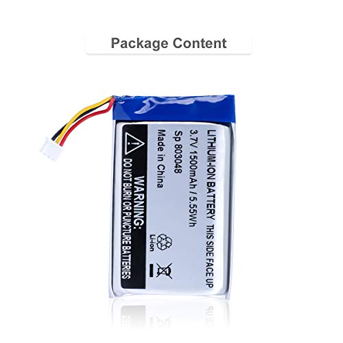 LANMU Replacement Sp 803048 Battery Compatible with Infant Optics DXR-8 Baby Monitor (Monitor Unit)