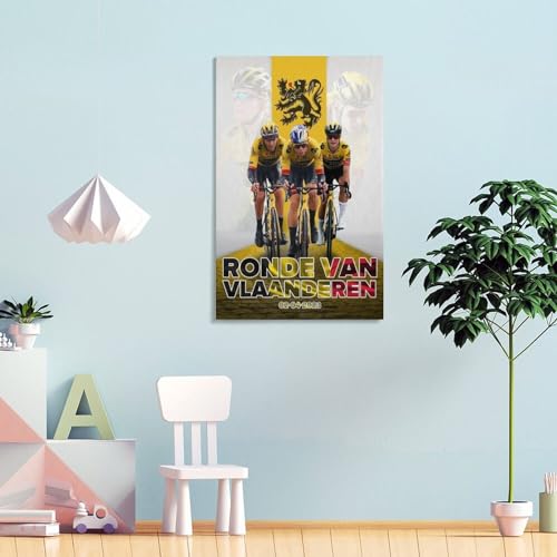 Wout Van Aert impression sur toile SECOLI 50x75 cm décoration murale salon - 4