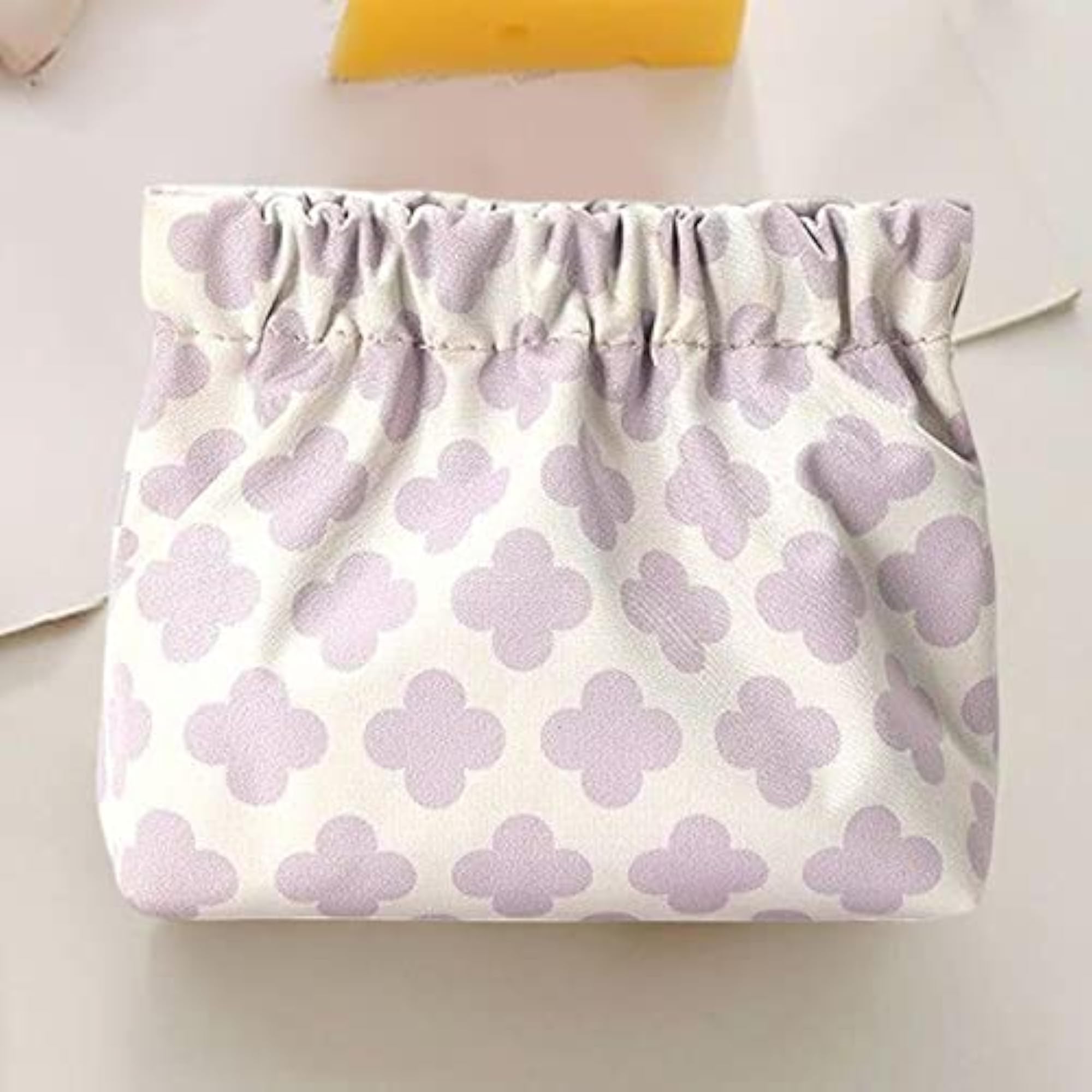 Makeup Pouch Water Resistant Large Capacity, Purple