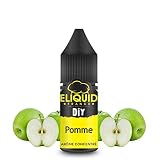 Concentré Pomme - Eliquid France - Sans tabac ni nicotine - Vente interdite aux personnes âgées au de moins de 18 ans - 0 MG