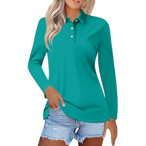 Polo femme Generisch col en V Cover