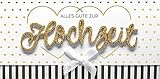 hochzeitskarten text geldgeschenke BESONDERES GESCHENK - Unsere Hochzeitskarte mit goldener Lettering Surprise wird in einem weißen Umschlag geliefert und ist ein schönes & persönliches Hochzeitsgeschenk für diesen besonderen Tag.