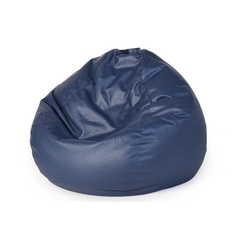Listado de Puffs pera del mes. 49 UGEFKMQ Puffs Pera para Interior Exteriorpuf Gigante, Funda Extraíble, Lavable A Máquina, Resistente Al Agua (Sin Relleno),Azul,90Cm*110Cm