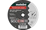 Diseño moderno Metabo 616753000 616753000-Disco de tronzar para Amoladora Angular Flexiamant Super A30-O Aluminio Plano Ø 150 x 3 x 22,22 mm (Envase de 25 Ud), Negro