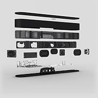 Sonos Beam (Gen 2) - Soundbar - kabellos - Ethernet, Fast Ethernet, IEEE 802.11b/g/n/ac, schwarz – Ansicht 4