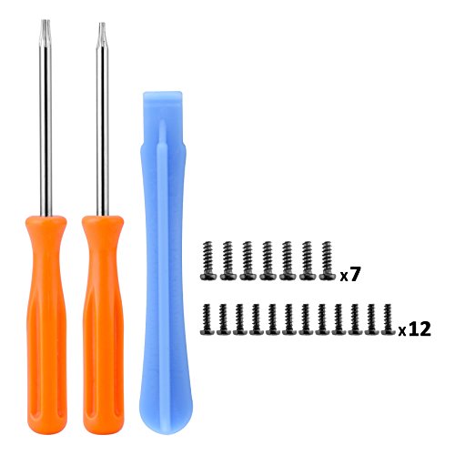 Image of eXtremeRate Open Shell Tools Torx T8H T6 Screwdrivers, Original Screws for Xbox Controller Repair & Mod