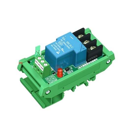 Module de relais 24V 30A rail DIN carte commande industrielle 1 voie