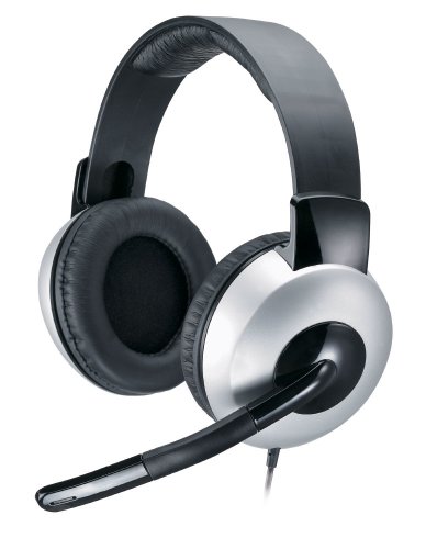 Genius Headset HS-05A (Volume Control / P2 / Headband / 20 Hz - 20KHz / 102 Db/6 Ft Cable)