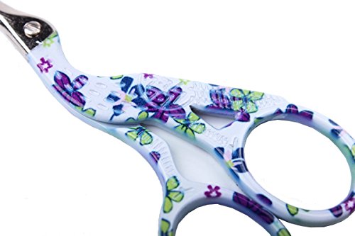 Bihrtc 3.6" Stainless Steel Sharp Tip Classic Stork Scissors Crane Design Sewing Scissors Diy Tools Dressmaker Shears Scissors For Embroidery, Craft, Needle Work, Art Work & Everyday Use #TOP2