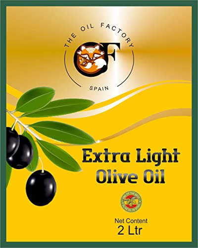 Image of The Oil Factory Extra Light Olive Oil, Ideal for All Indian Cooking, (Imported from Spain) - 2 LTR Pet Bottle