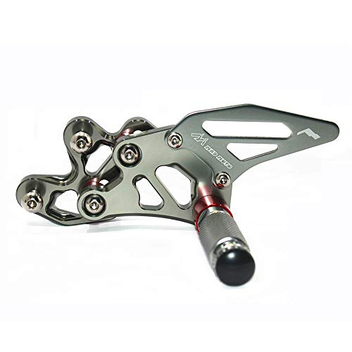 Rearsets Rear Sets Footpegs Cnc Adjustable For Suzuki Gsxr 600 2006 2007 2008 2009 2010 #TOP3
