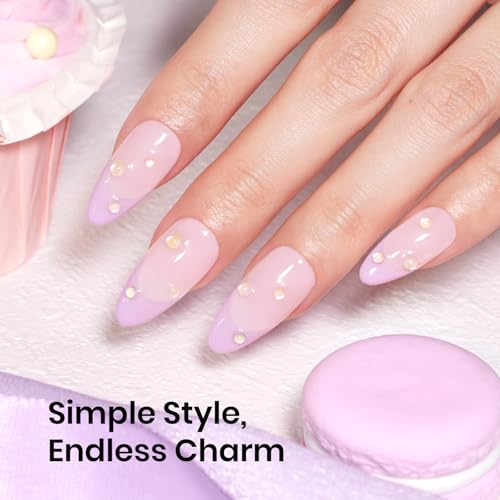 Image of beetles Pink Gel Polish - 1pc 15ml Pastel Pink Lavender Violet Mauve Color Milky Taro Soak Off Uv LED Nail Lamp Polish Nail Art Manicure Salon DIY Home Solid Color Gel