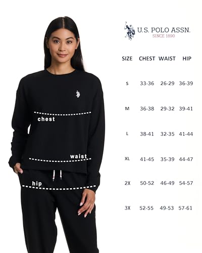Image of U.S. POLO ASSN. Lounge Set Women, Athleisure and Lounge Pajama Sets for Women 2 Piece