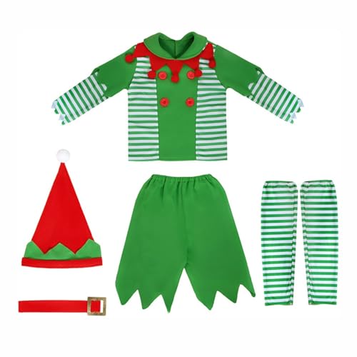 Conjunto completo con gorro para bebé, verde, 9-10 Años