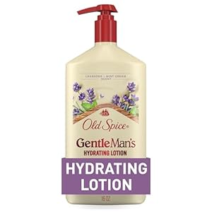 Old Spice Hand, Face & Body Lotion for Men, 24/7 Lightweight Moisturization with Vitamin B3, Instant Absorption, For All Skin Types, Lavender + Mint Cream Scent, 16 oz