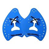 Matériel de sécurité: Les bonnes pagaies de natation pour la baignade utilisent un matériau doux et confortable qui protège vos mains contre les blessures et assure un ajustement confortable.