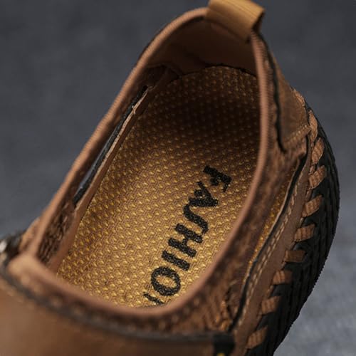 Baotou Sandals Handmade Large Beach Shoes Hollow Mesh Breathable Outdoor Non slip Sports Water Shoes4