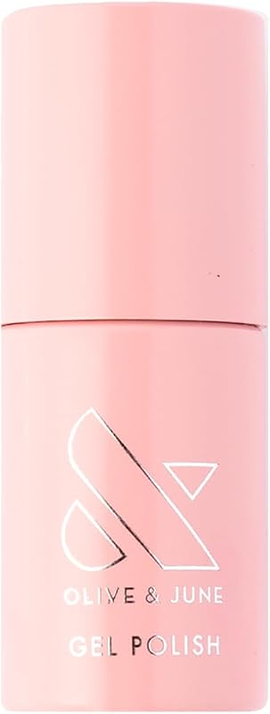 Esmalte de uñas en gel Olive & June, HZ Dusty Rose | Esmalte en gel sin hema; hasta 21 días de uso, remoción sin daños; Se necesita lámpara LED UV; manicura de calidad de salón en casa